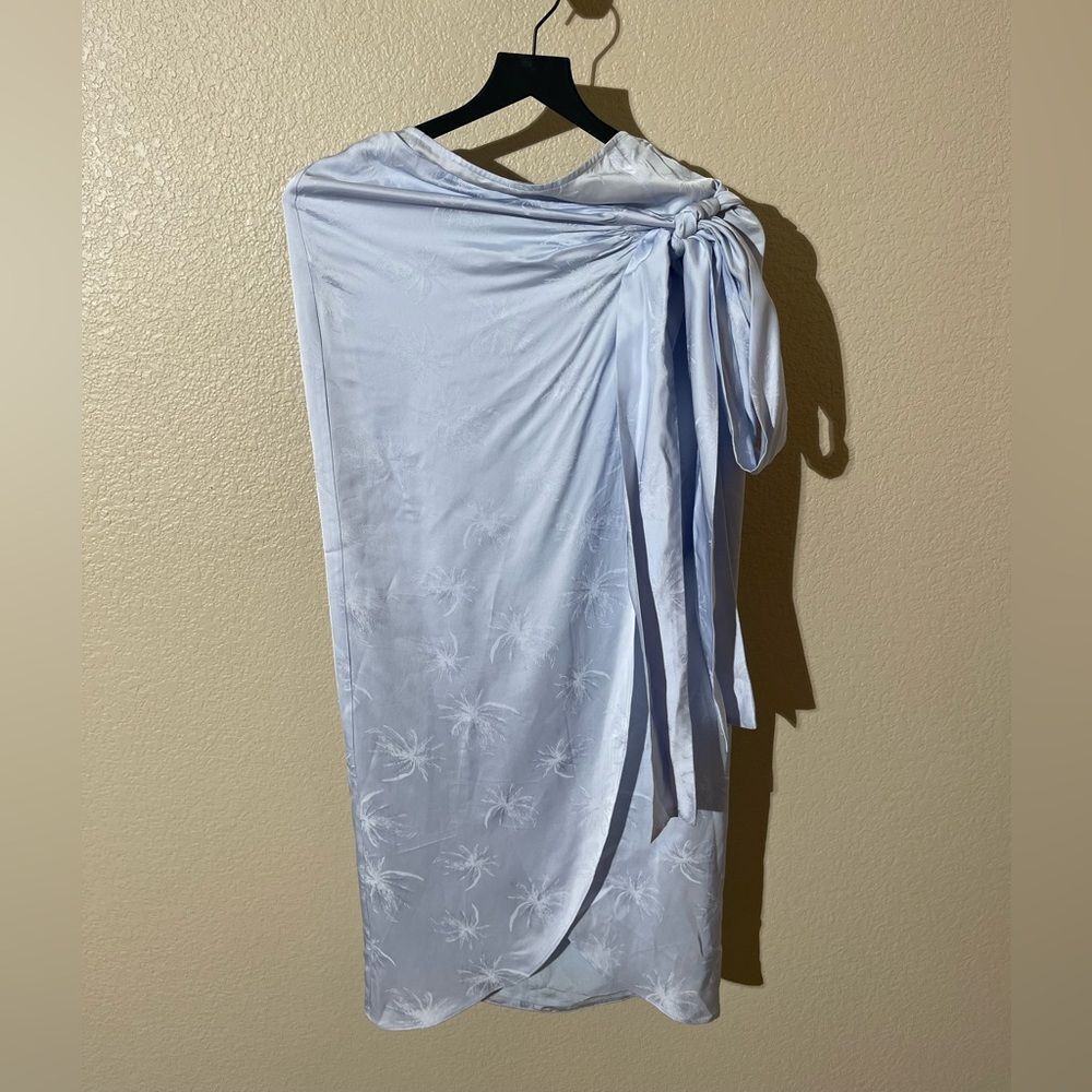 Silvia Tcherassi Light Blue Midi Skirt